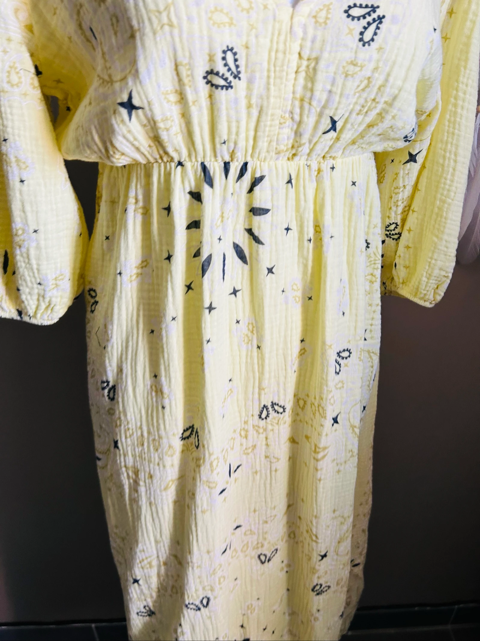 Bohemian cotton gauze dress – photo 3